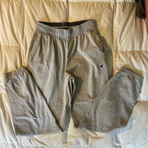 Champion Heather Gray Athletic Sweatpants